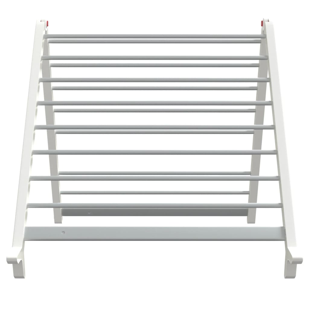 vidaXL Rozkładana suszarka na wannę, 53-90 cm, aluminium