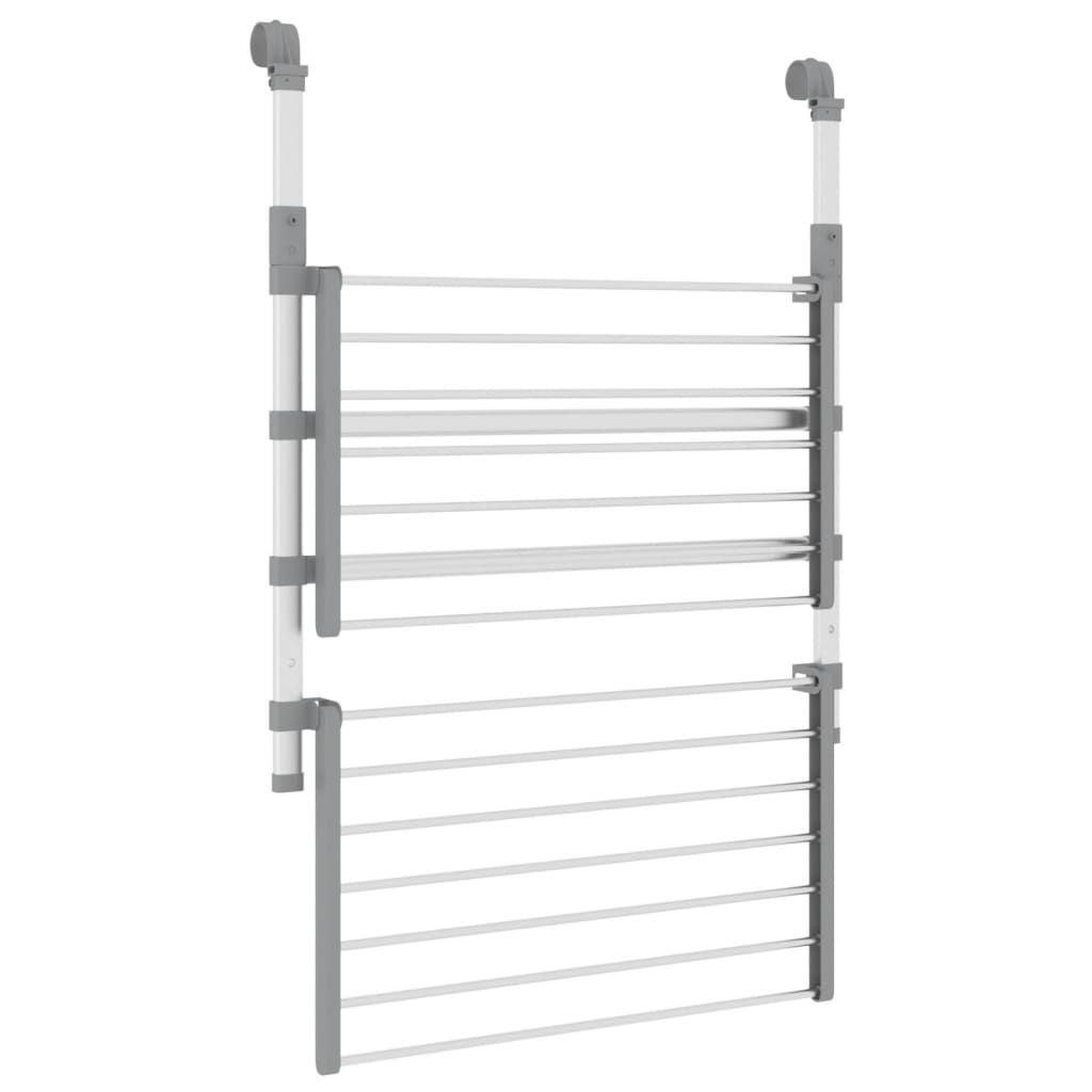 vidaXL Suszarka na pranie na balkon, 54x25x42 cm, aluminium