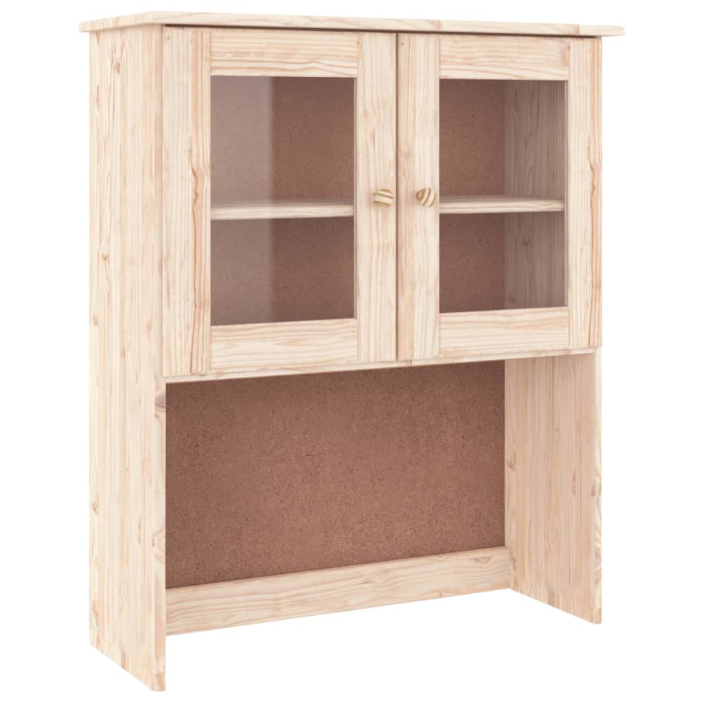 vidaXL Kredens ALTA, 77x35x188 cm, lite drewno sosnowe