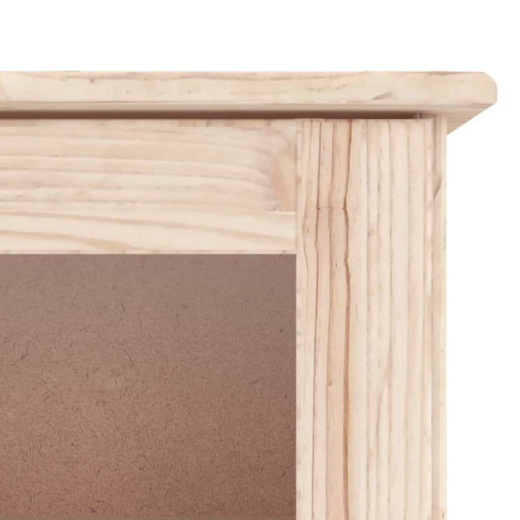 vidaXL Kredens ALTA, 77x35x188 cm, lite drewno sosnowe