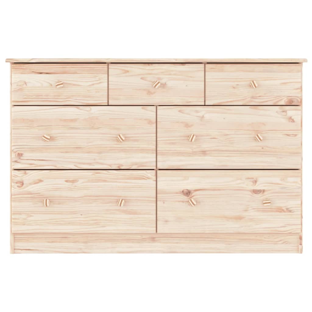 vidaXL Komoda ALTA, 112x35x73 cm, drewno sosnowe