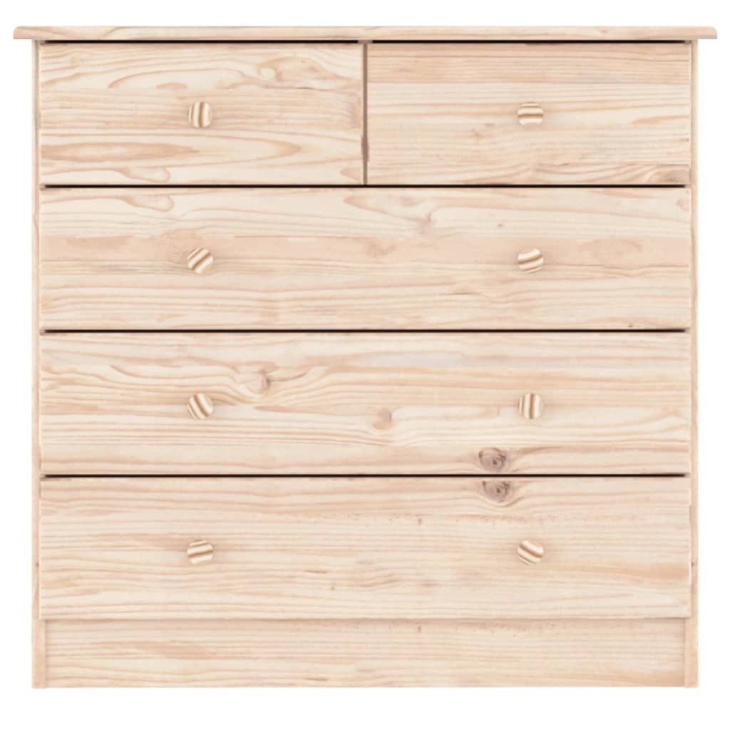 vidaXL Komoda ALTA, 77x35x73 cm, drewno sosnowe