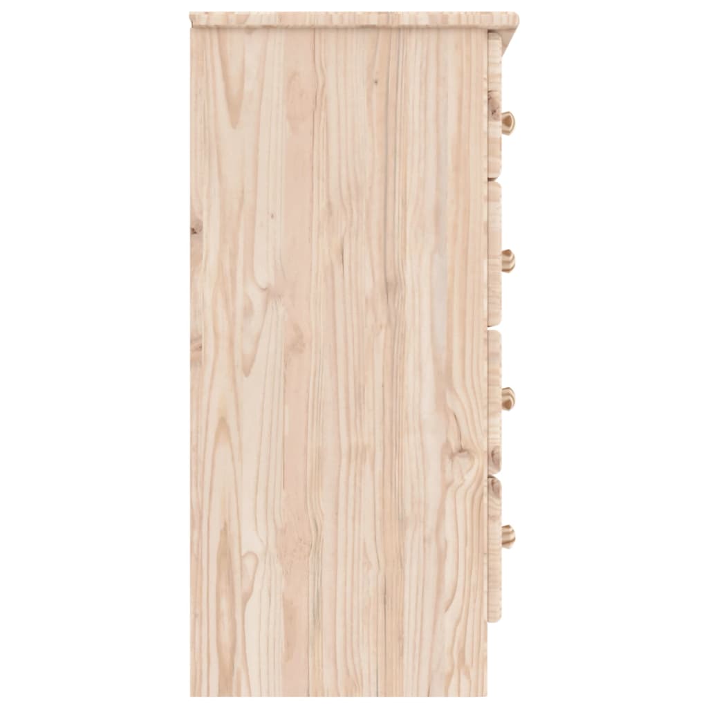 vidaXL Komoda ALTA, 77x35x73 cm, drewno sosnowe