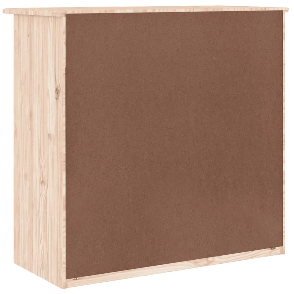 vidaXL Komoda ALTA, 77x35x73 cm, drewno sosnowe