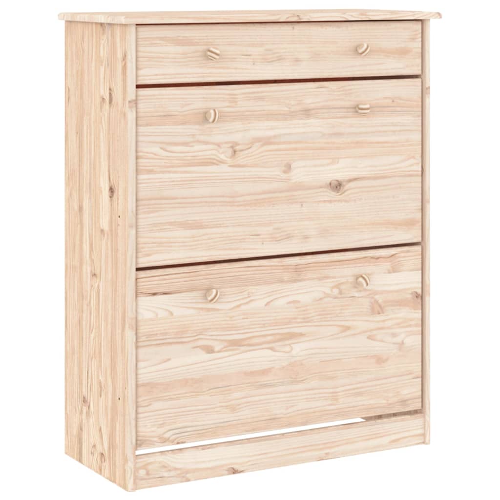 vidaXL Szafka na buty ALTA, 77x35x96 cm, drewno sosnowe