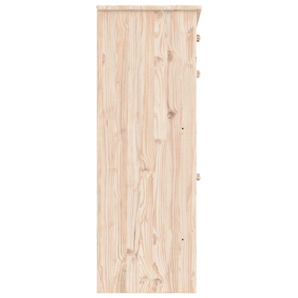 vidaXL Szafka na buty ALTA, 77x35x96 cm, drewno sosnowe