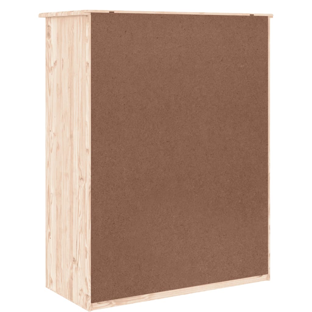 vidaXL Szafka na buty ALTA, 77x35x96 cm, drewno sosnowe