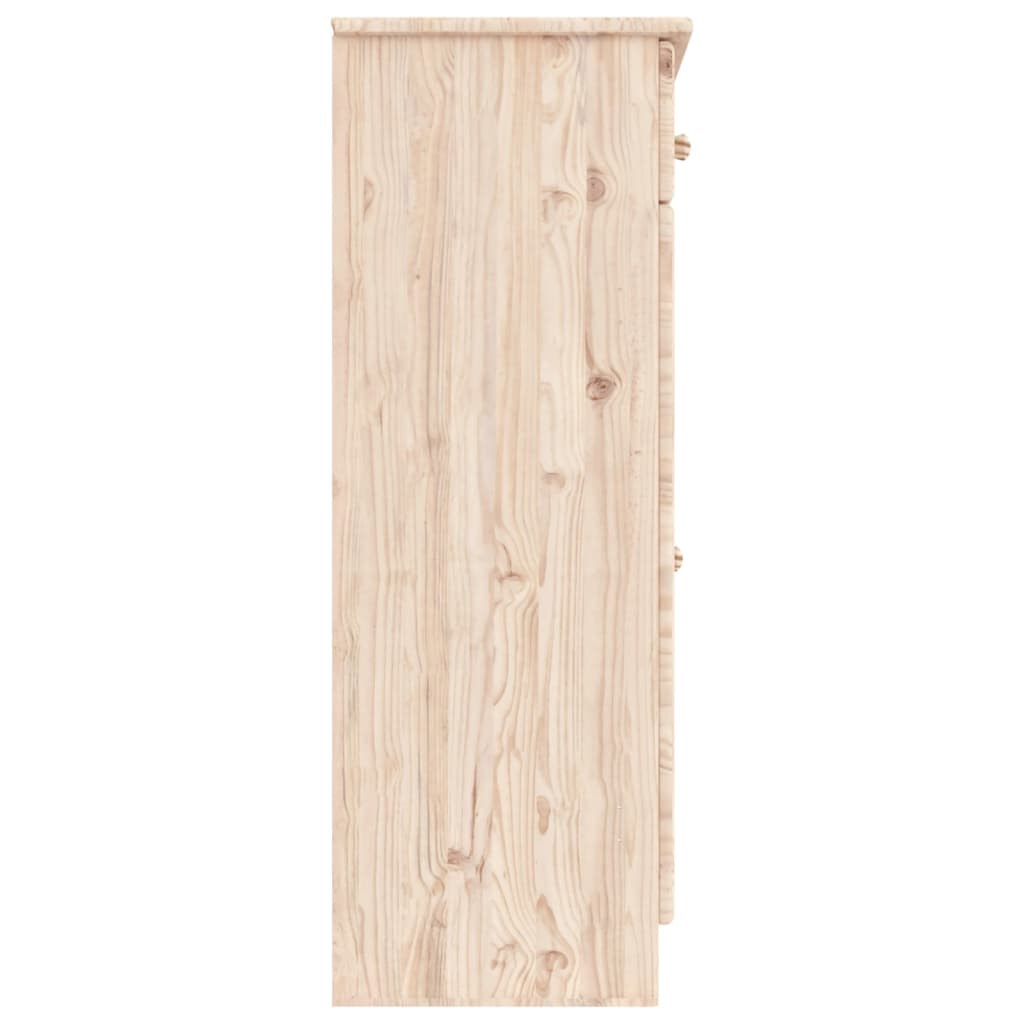 vidaXL Szafka na buty ALTA, 77x35x96 cm, drewno sosnowe