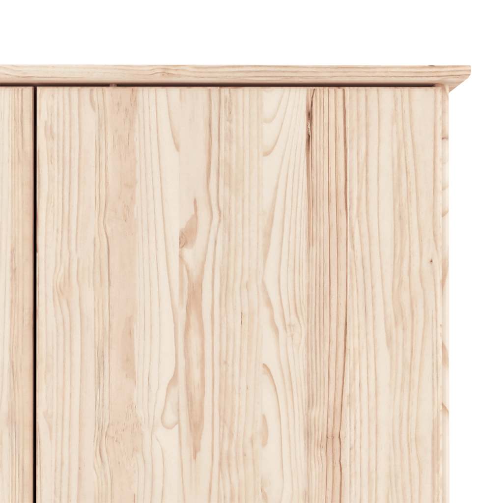 vidaXL Szafa ALTA, 90x55x170 cm, lite drewno sosnowe