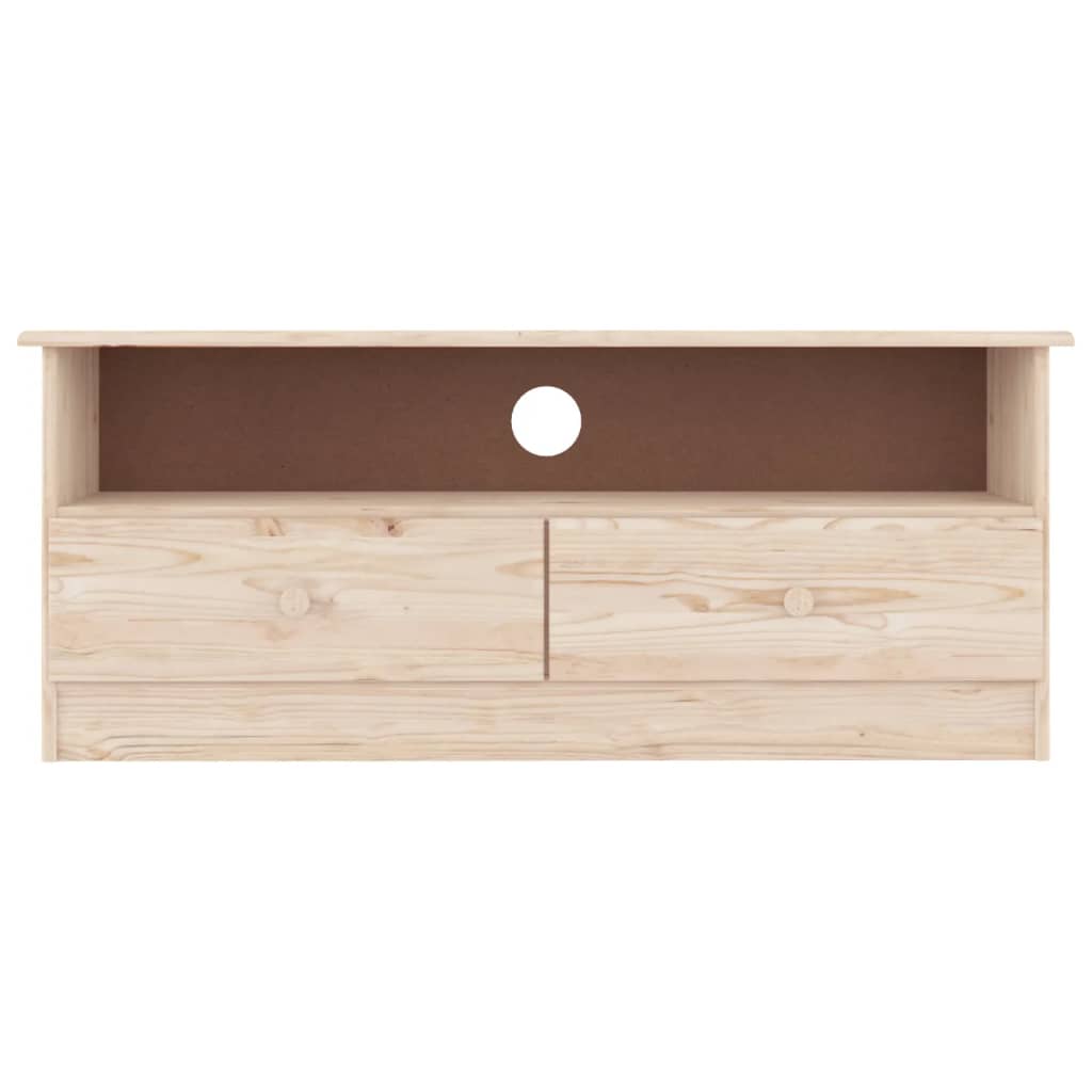 vidaXL Szafka RTV z szufladami ALTA, 100x35x41 cm, drewno sosnowe