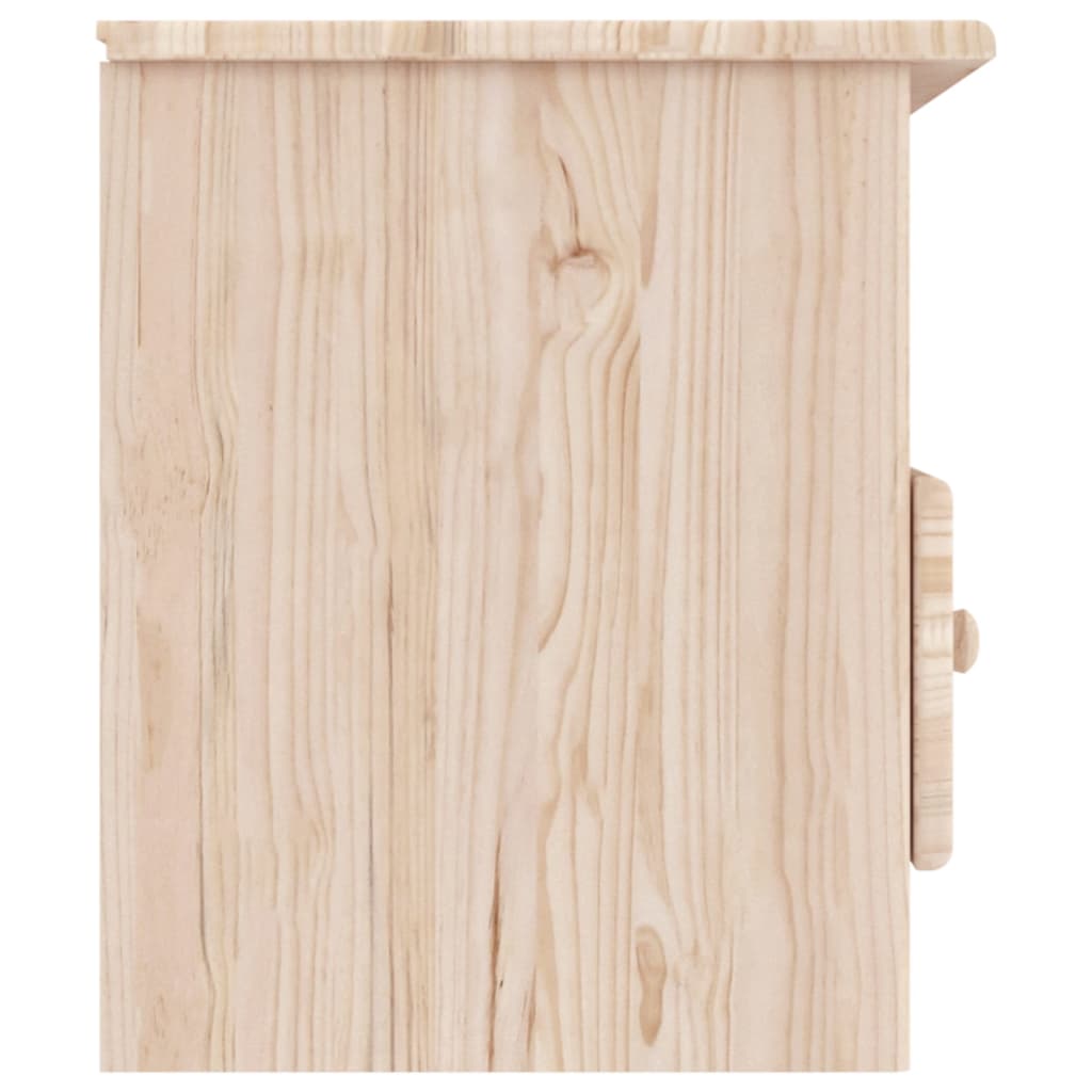 vidaXL Szafka RTV z szufladami ALTA, 100x35x41 cm, drewno sosnowe