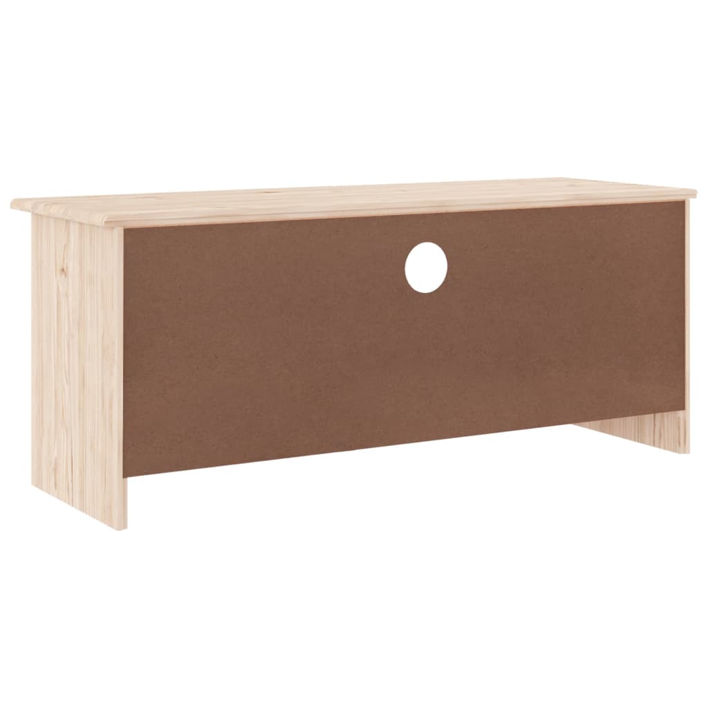 vidaXL Szafka RTV z szufladami ALTA, 100x35x41 cm, drewno sosnowe