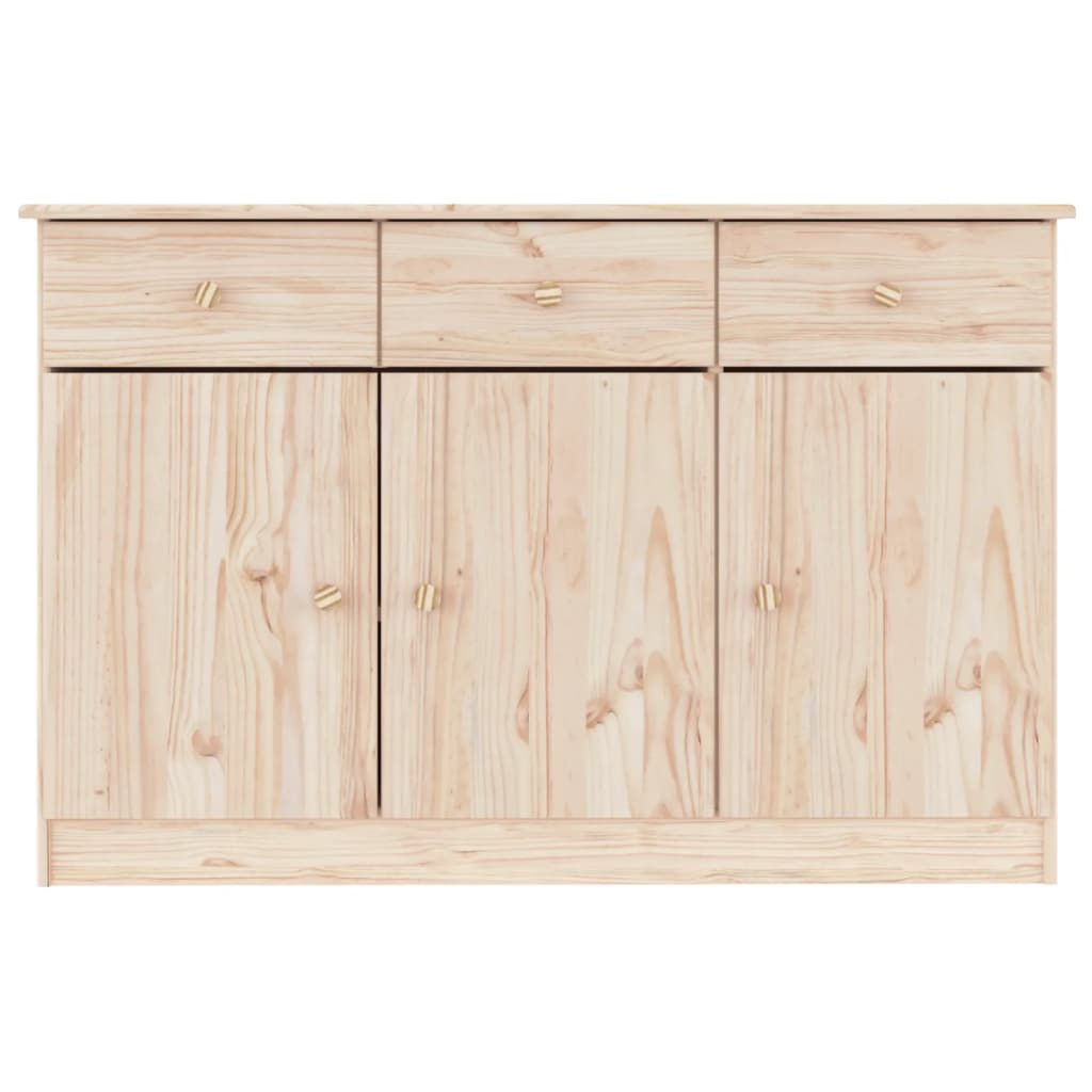 vidaXL Szafka ALTA, 112x35x73 cm, lite drewno sosnowe