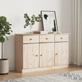 vidaXL Szafka ALTA, 112x35x73 cm, lite drewno sosnowe