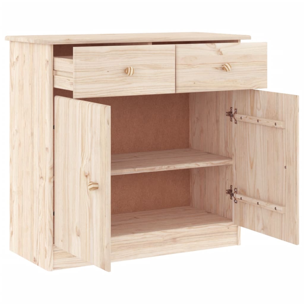 vidaXL Szafka ALTA, 77x35x73 cm, lite drewno sosnowe