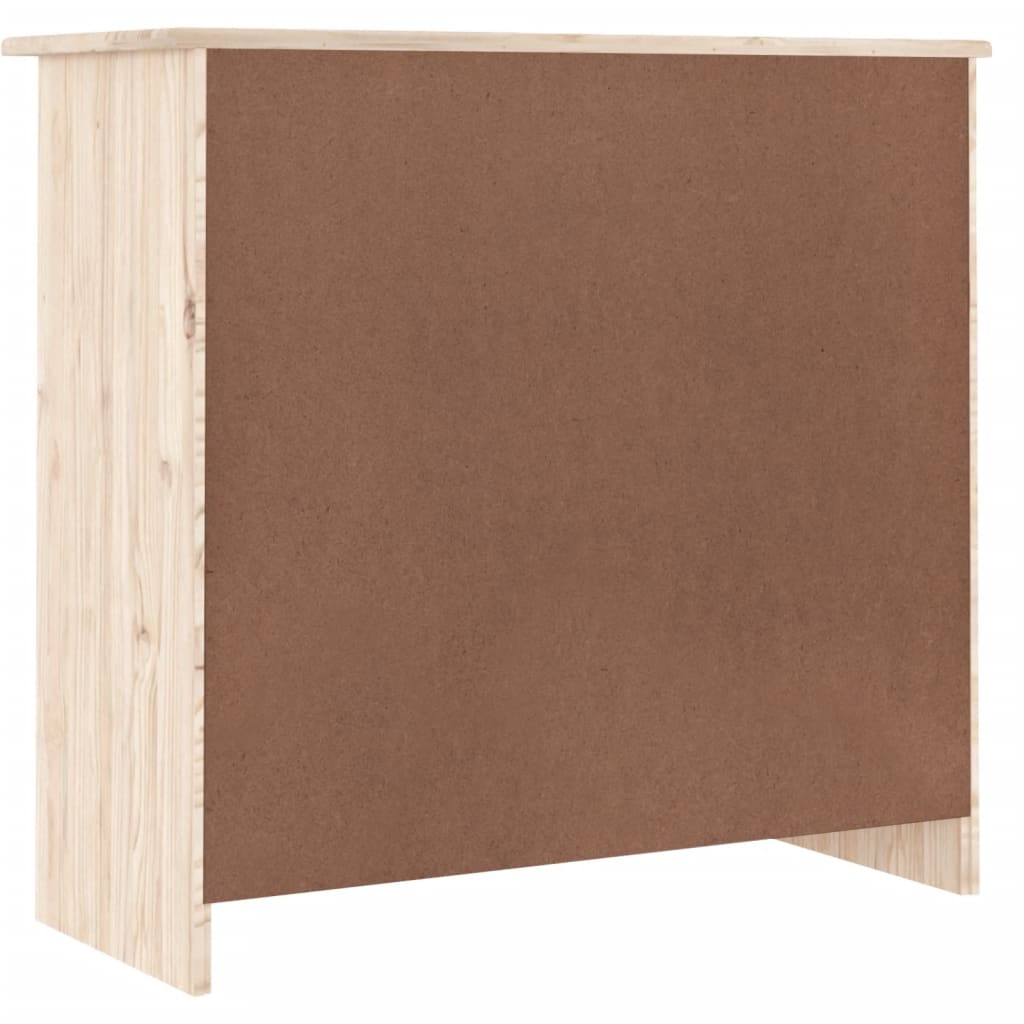vidaXL Szafka ALTA, 77x35x73 cm, lite drewno sosnowe