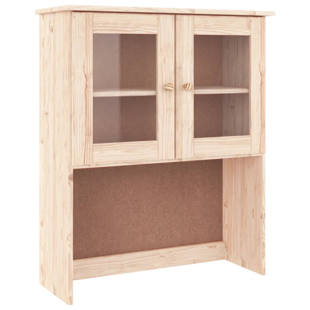 vidaXL Nastawka do komody ALTA, 77x30x92 cm, lite drewno sosnowe