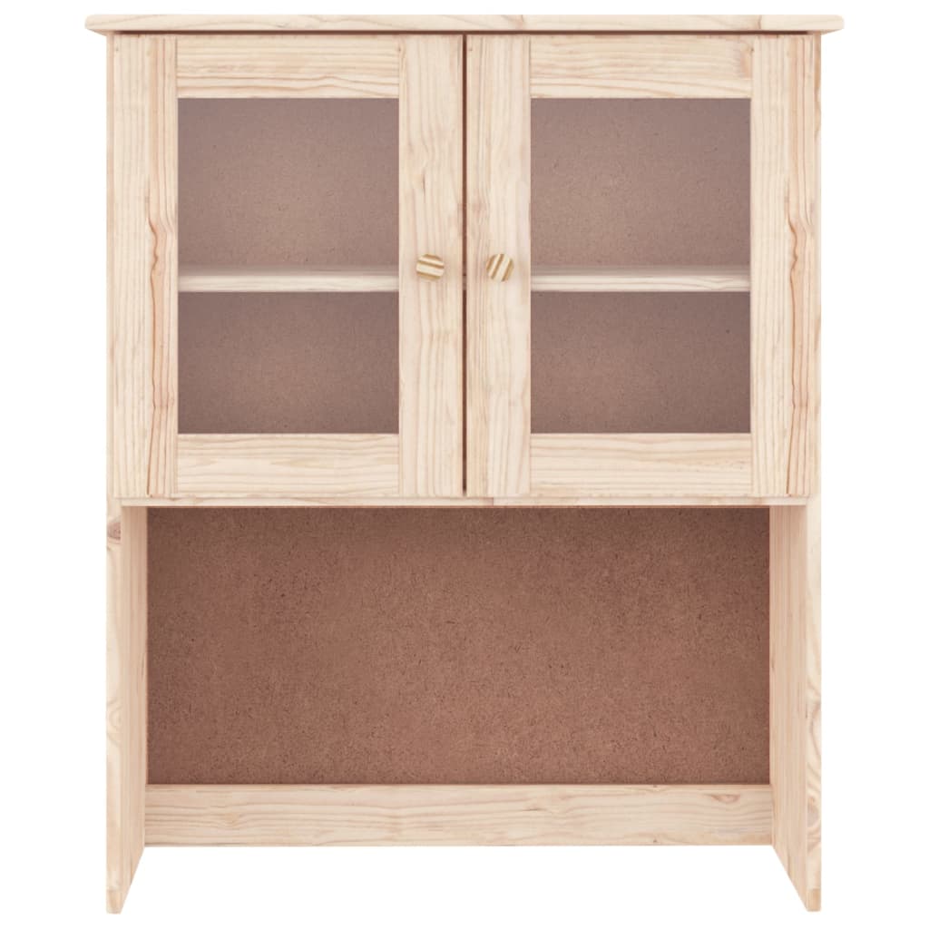 vidaXL Nastawka do komody ALTA, 77x30x92 cm, lite drewno sosnowe