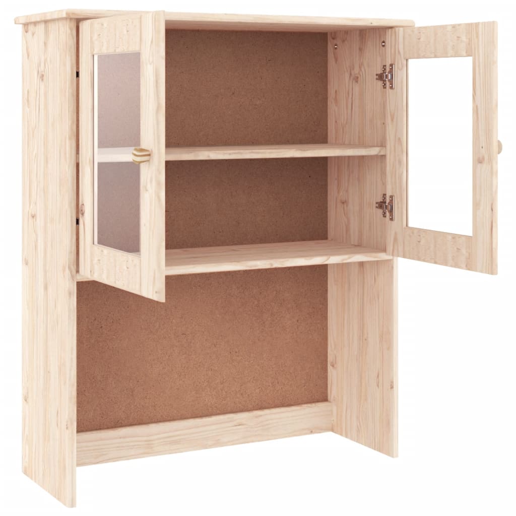 vidaXL Nastawka do komody ALTA, 77x30x92 cm, lite drewno sosnowe