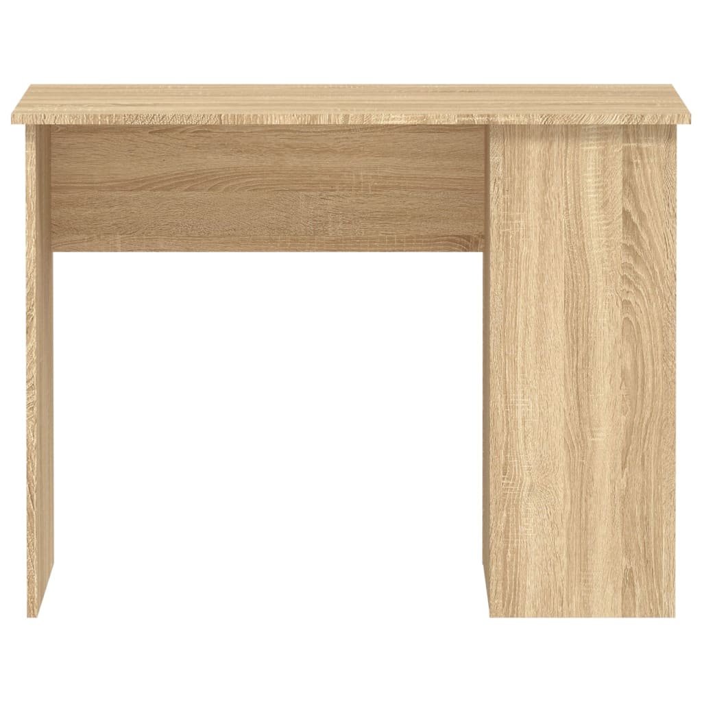 vidaXL Biurko, dąb sonoma, 100x55x75 cm, materiał drewnopochodny
