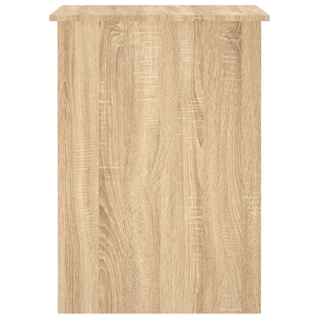 vidaXL Biurko, dąb sonoma, 100x55x75 cm, materiał drewnopochodny