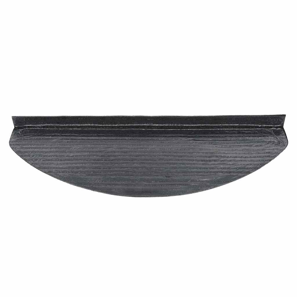 vidaXL Samoprzylepne nakładki na schody, 10szt., czarne, 65x22,5x3,5cm
