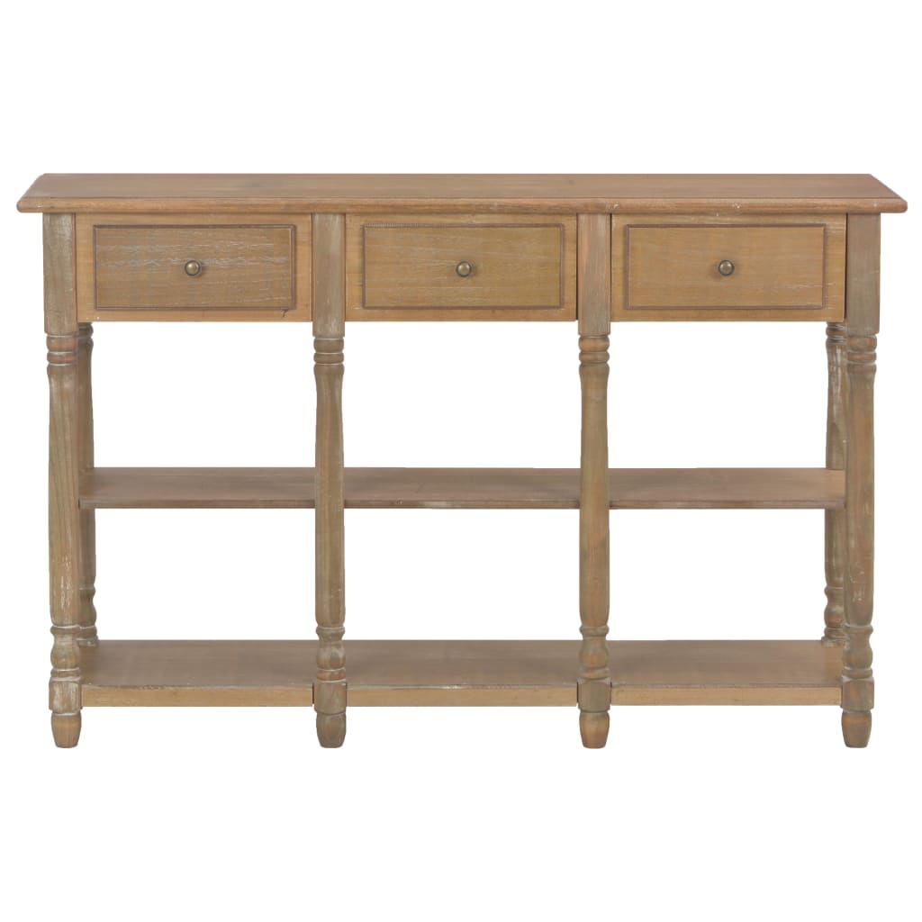 vidaXL Stolik konsolowy, 110x30x76 cm, materiał drewnopochodny