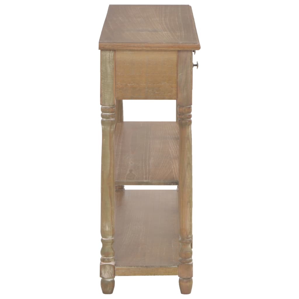 vidaXL Stolik konsolowy, 110x30x76 cm, materiał drewnopochodny