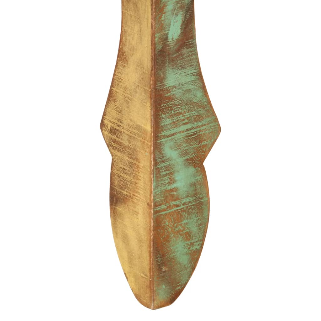 vidaXL Stół do jadalni, 110x52x76 cm, lite drewno mango
