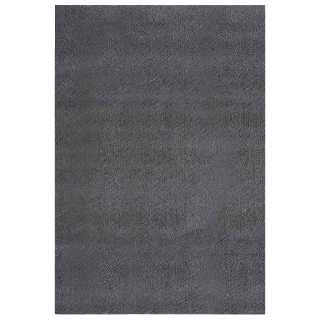 vidaXL Dywan Shaggy Antracyt 240x340 cm Poliester