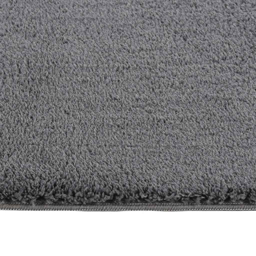 vidaXL Dywan Shaggy Antracyt 240x340 cm Poliester