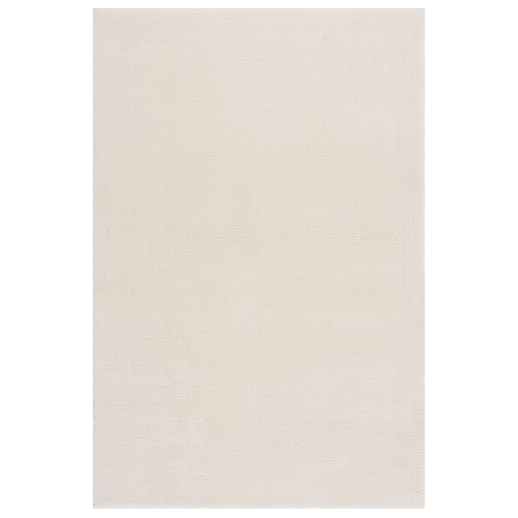 vidaXL Dywan shaggy Kremowo-biały 240x340 cm Poliester