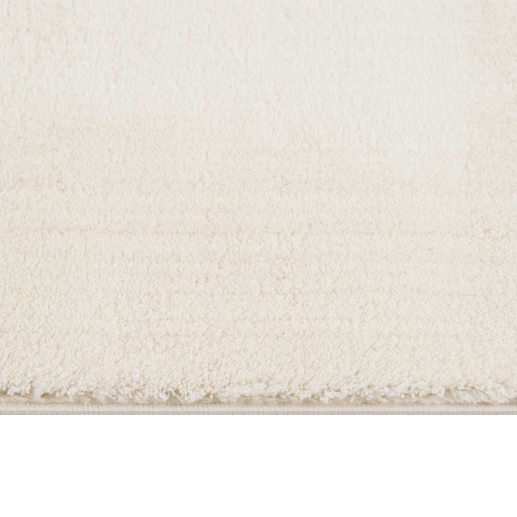 vidaXL Dywan shaggy Kremowo-biały 240x340 cm Poliester