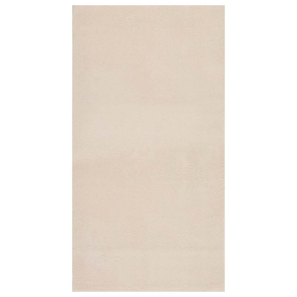 vidaXL Dywan Shaggy Beżowy 120x183 cm Poliester