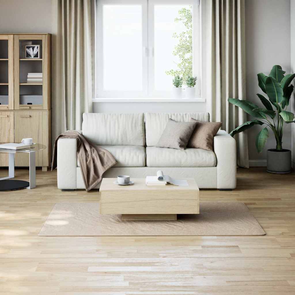 vidaXL Dywan Shaggy Beżowy 120x183 cm Poliester