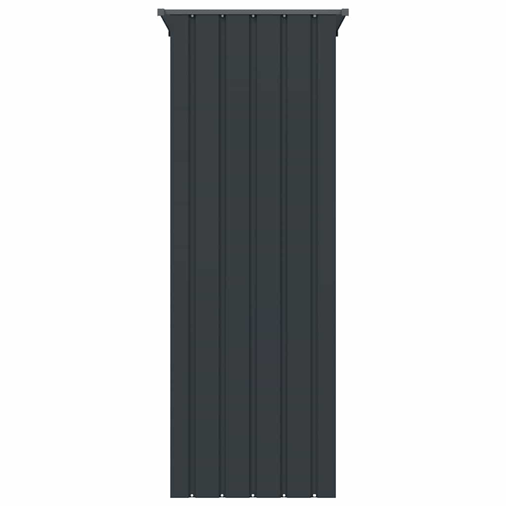 vidaXL Woliera, antracytowa, 115x78x200 cm, galwanizowana stal