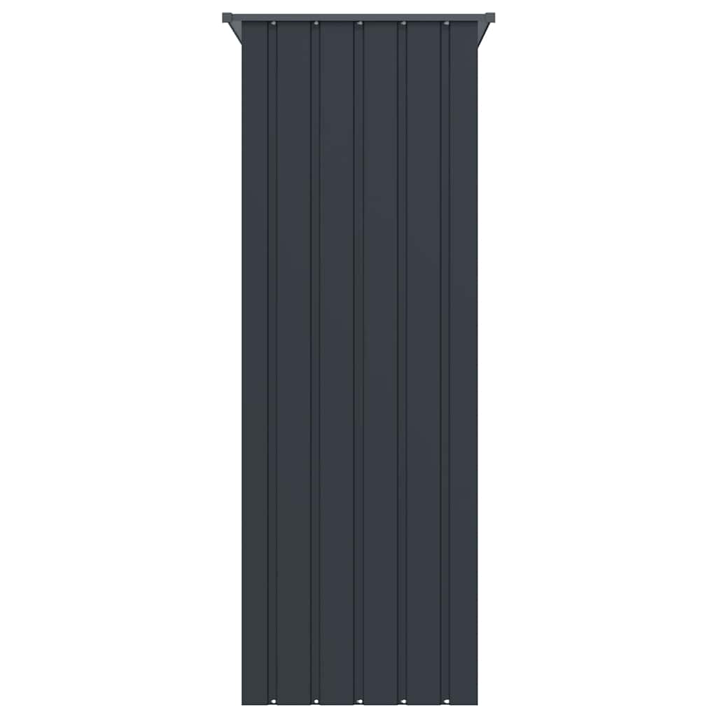vidaXL Woliera, antracytowa, 215x78x200 cm, galwanizowana stal