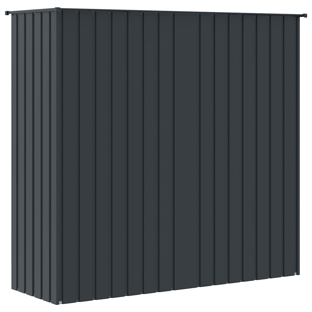 vidaXL Woliera, antracytowa, 215x78x200 cm, galwanizowana stal