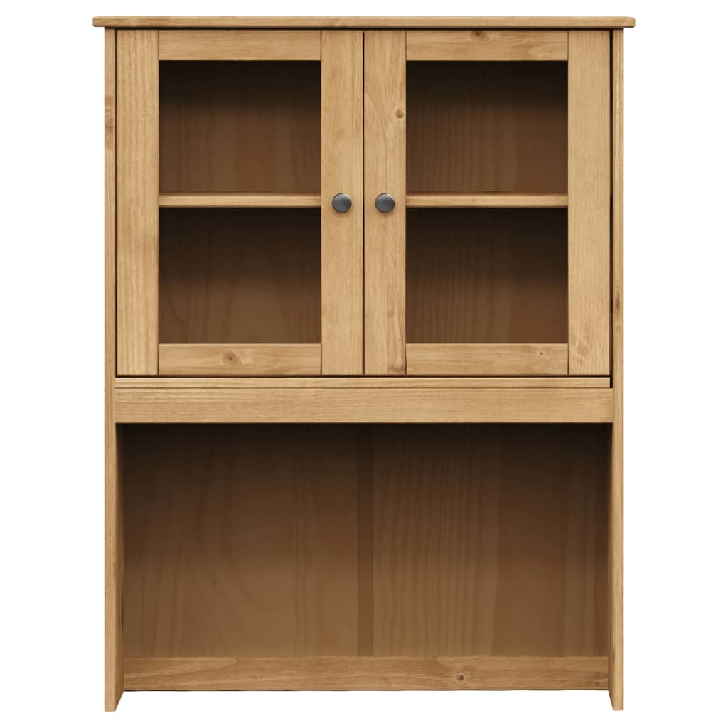 vidaXL Kredens VIGO, 78x40x175 cm, lite drewno sosnowe