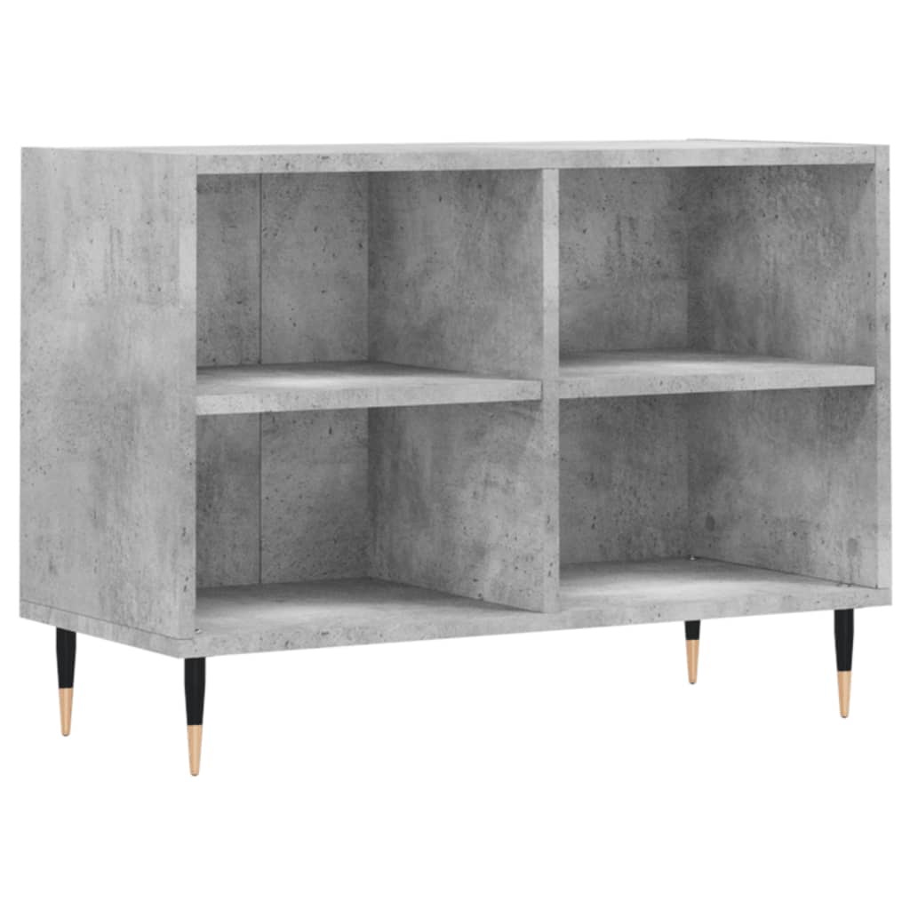 vidaXL Szafka pod TV, szarość betonu, 69,5x30x50 cm