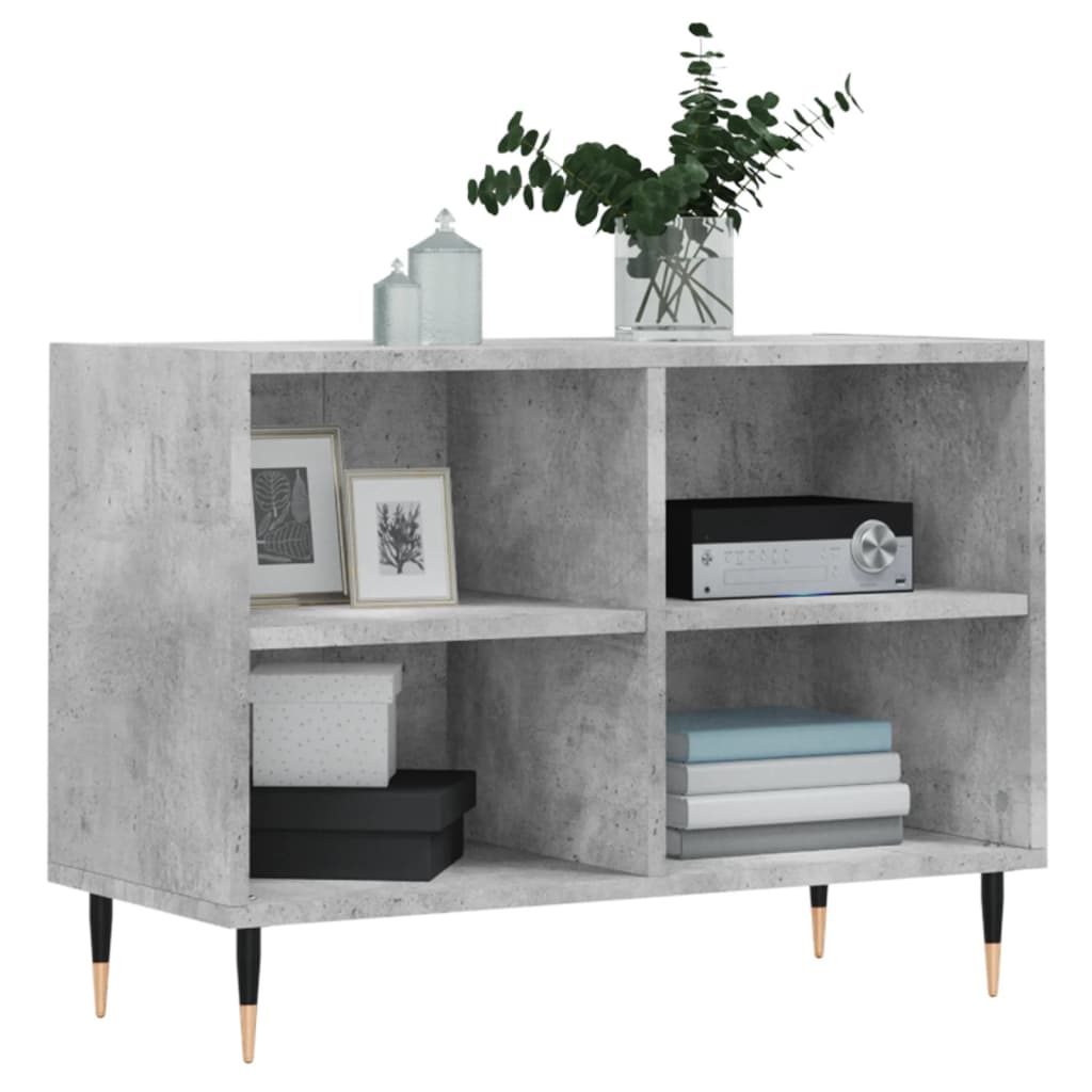 vidaXL Szafka pod TV, szarość betonu, 69,5x30x50 cm