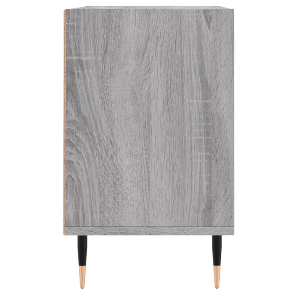 vidaXL Szafka pod TV, szary dąb sonoma, 69,5x30x50 cm