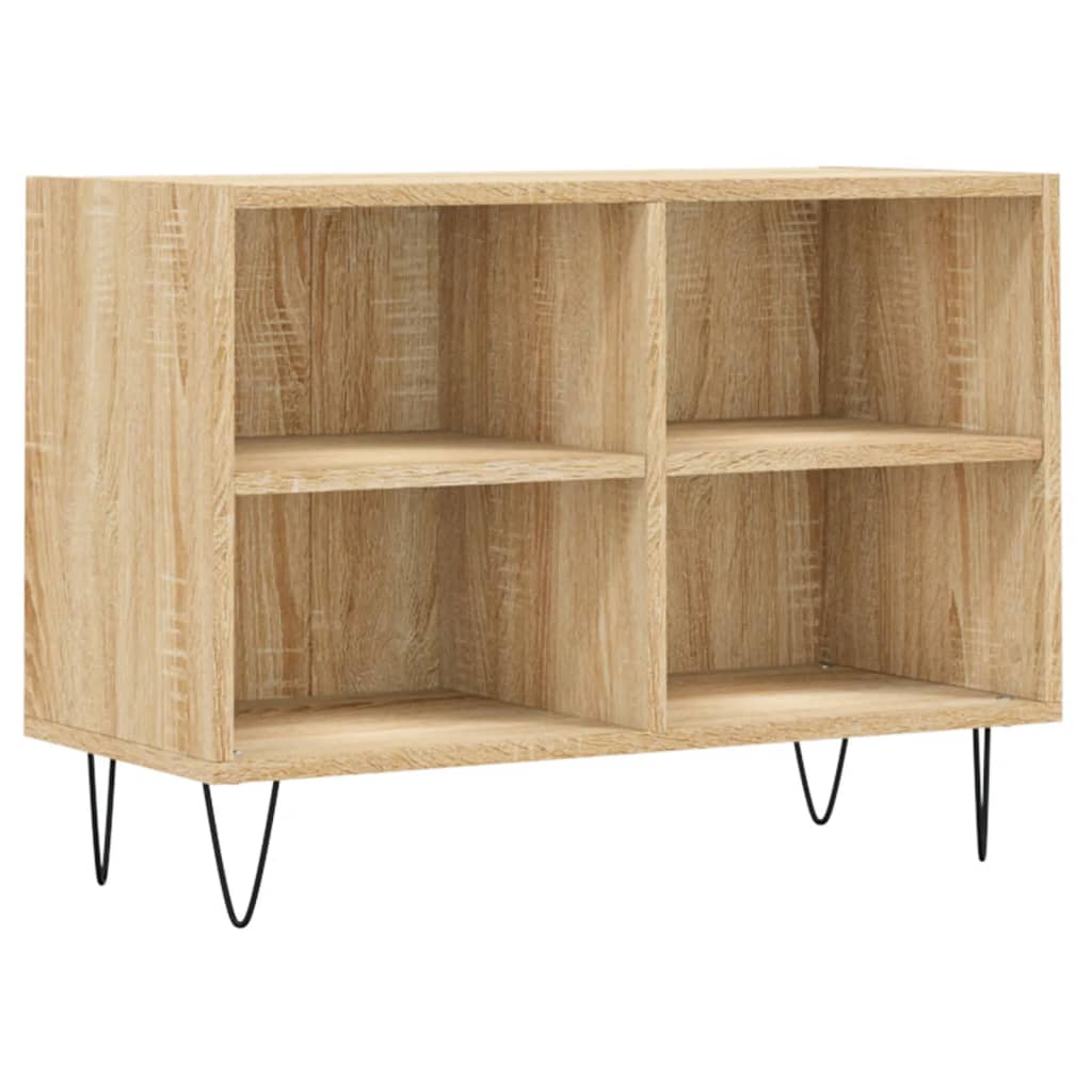 vidaXL Szafka TV, dąb sonoma, 69,5x30x50 cm, materiał drewnopochodny