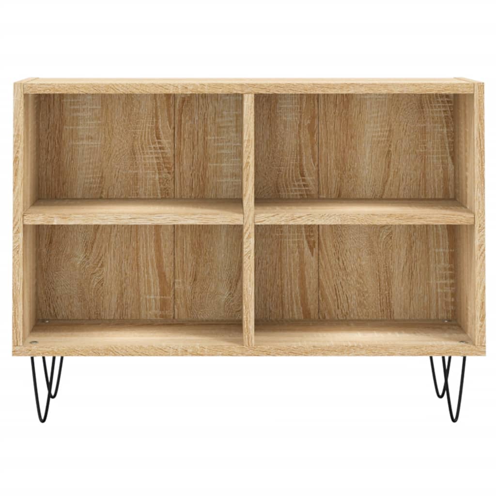 vidaXL Szafka TV, dąb sonoma, 69,5x30x50 cm, materiał drewnopochodny