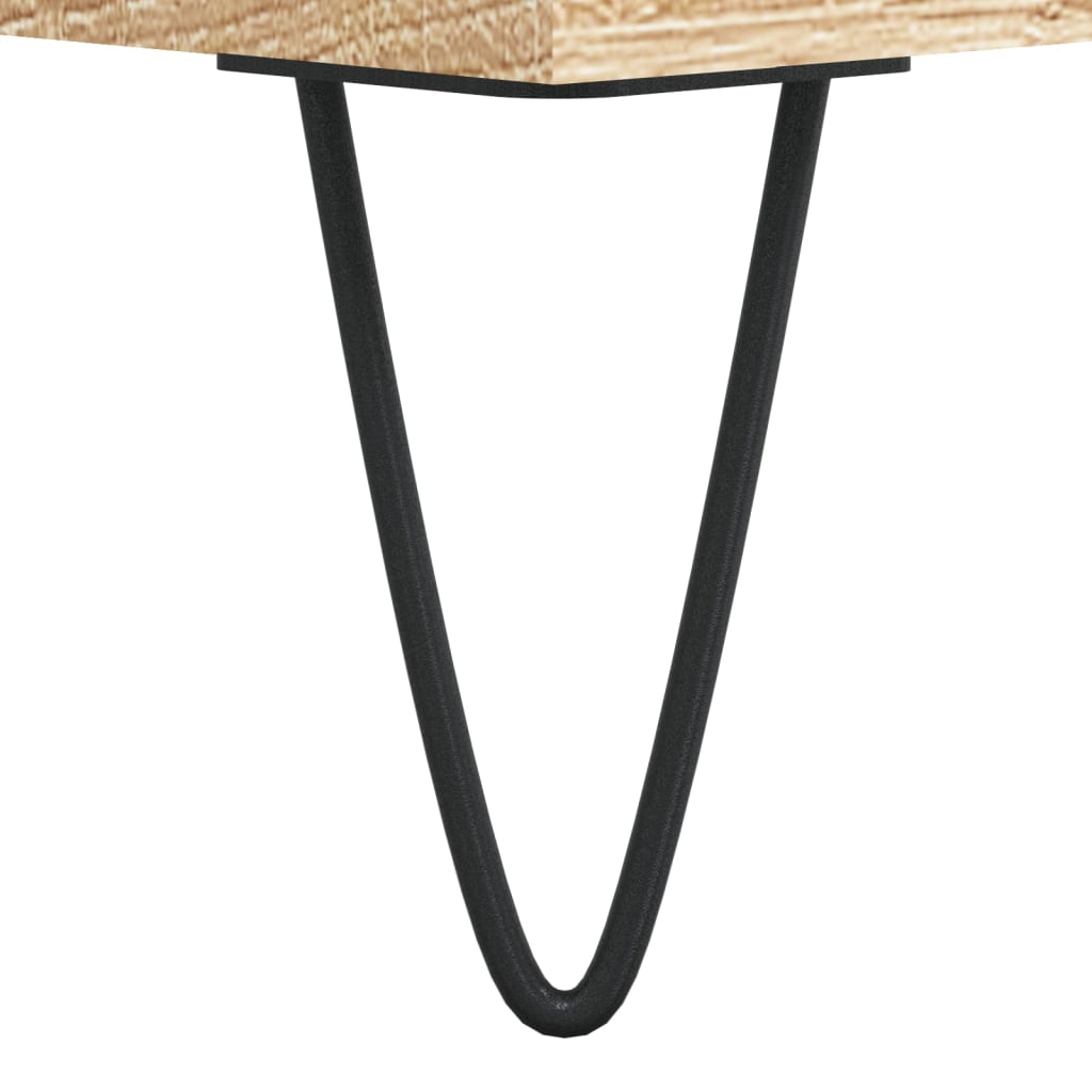 vidaXL Szafka TV, dąb sonoma, 69,5x30x50 cm, materiał drewnopochodny