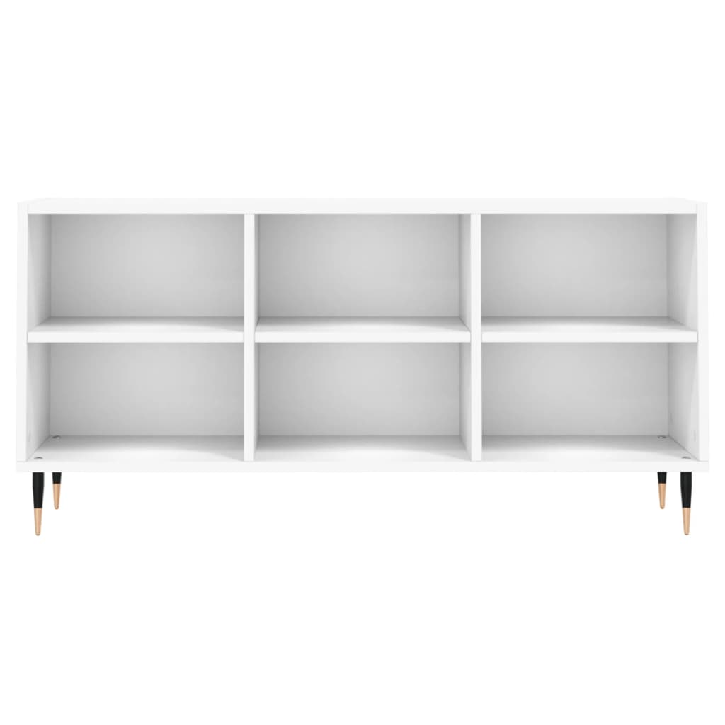 vidaXL Szafka pod TV, biała, 103,5x30x50 cm, materiał drewnopochodny