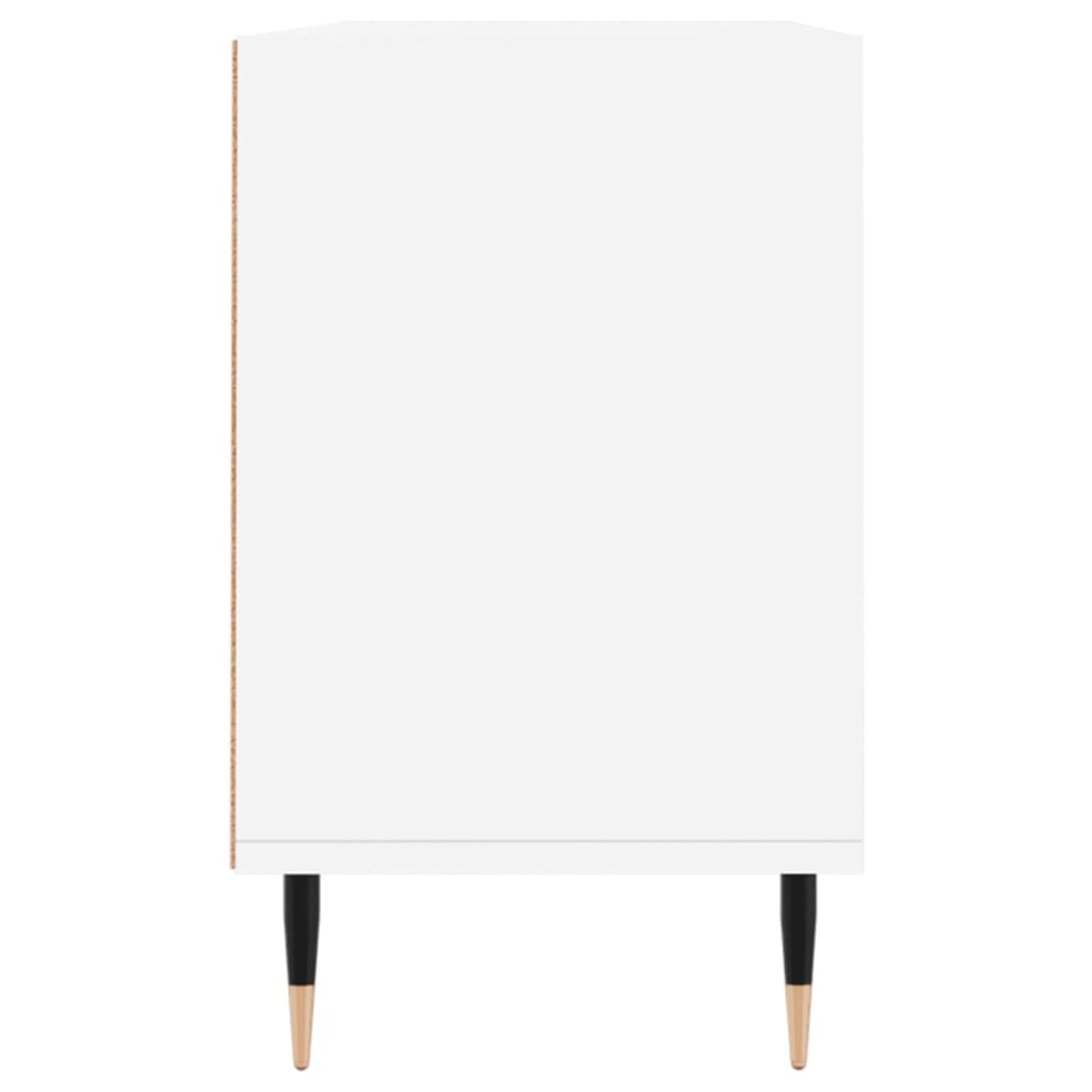 vidaXL Szafka pod TV, biała, 103,5x30x50 cm, materiał drewnopochodny