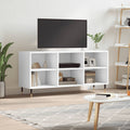 vidaXL Szafka pod TV, biała, 103,5x30x50 cm, materiał drewnopochodny