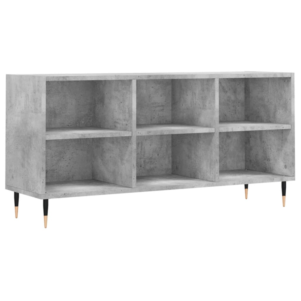 vidaXL Szafka pod TV, szarość betonu, 103,5x30x50 cm