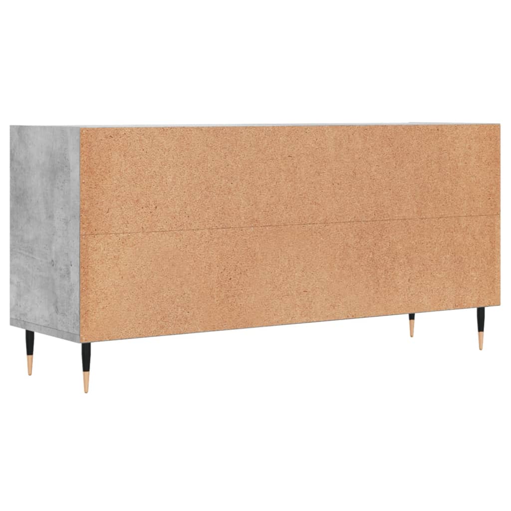 vidaXL Szafka pod TV, szarość betonu, 103,5x30x50 cm
